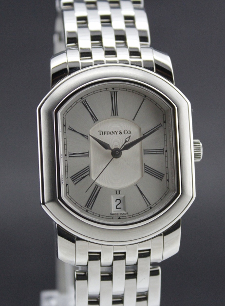 (image for) A TIFFANY & CO MEN STEEL AUTOMATIC WATCH / BRAND NEW